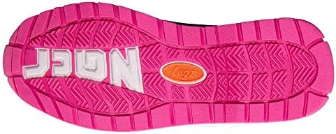 Lugz Women's Express Fashion Sneaker, White/Fuchsia, 8 | Image 4