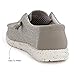 Hey Dude Men's Wally Sox Ash Size 11 | Men’s Shoes | Men's Lace Up Loafers | Comfortable & Light-Weight