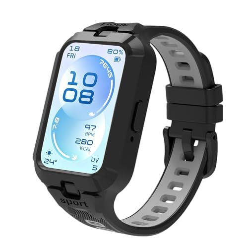 [Asvufeyy] �o���h Huawei band 11 Pro �Ή� �V���R�������x���g��̌^ �����h�~ �ϖ��Ր� �t�@�[�E�F�C�o���h 11 Pro �p - �u���b�N/�O���[