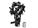 Metal Tri-Hot Shoe Mount Speedlight Flash Bracket Holder-2 Umbrella Hole for Light Stand Camera Tripod Softbox Diffuser