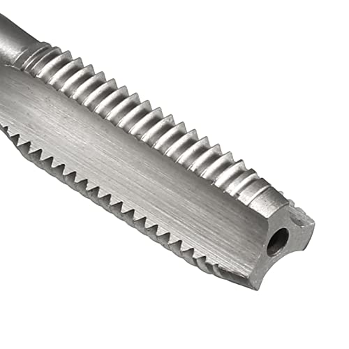 Miniatura 5 de Quarkzman M10 X 1.25 Métrico Rosca Fresado Machos X 1uds H2 Recto Flautas Máquina Macho Para Rosca Reparación, Alta Velocidad Acero, Sin Recubrimiento