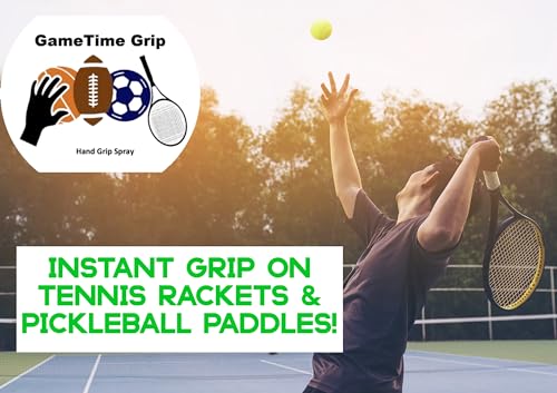 Sports Hand Grip Spray - Improved Performance, Maximize Control, and Enhance Grip - for Athletes: Pickleball, Football, Tennis, Basketball, Baseball, Golf, Pole Dancing - Natural Rosin-Based Solution