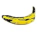 Kidrobot - Limited Edition Banana Plush by Andy Warhol - Medium (7 x 14 x 2) - Yellow - Nylon Material