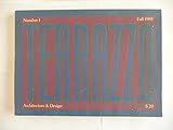 Terrazzo Volume 1 (Architecture and Design/Fall 1988, No 1)