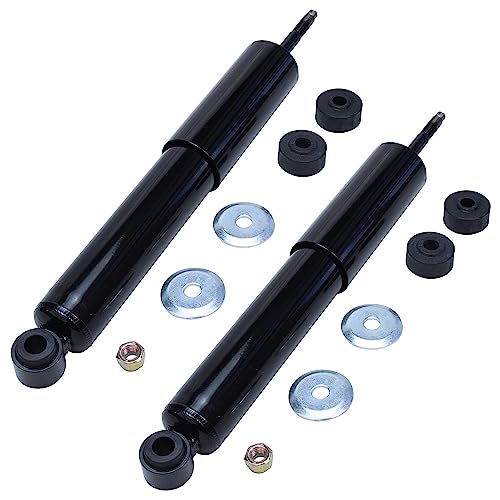 Image of Detroit Axle - RWD 8pc Shock Absorbers Kit for 2017-2018 Ford F-350 Super Duty, Front and Rear Shock Absorbers Sway Bars Replacement