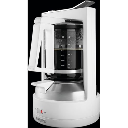 Krups KM468210 T8.2 Cafetière vapo pression Blanc