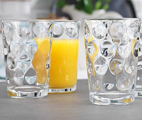 Home Essentials & Beyond Juice Glasses Set Of 4 Tumbler Glass Cups 7 Oz Uses For Juice, Water, Cocktails, And More Beverages. Dishwasher Safe… #TOP3