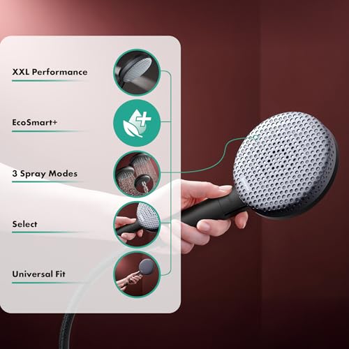 hansgrohe Raindance Alive Select S douchette luxe noir mat 3 jets design