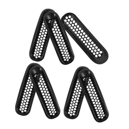 Rejilla frontal protectora de parachoques para SUV JK: cubierta exterior mate de fácil montaje
