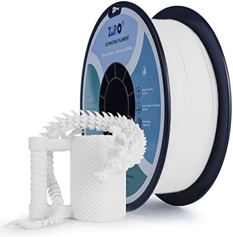 ZIRO PLA Filament 1.75mm,3D Printer Filament PLA Fluorescence Series 1.75 1KG(2.2lbs),Dimensional Accuracy +/- 0.03mm,Fluo Green