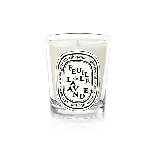 Diptyque Candle Feuille De Lavande/Lavender Leaf 190g