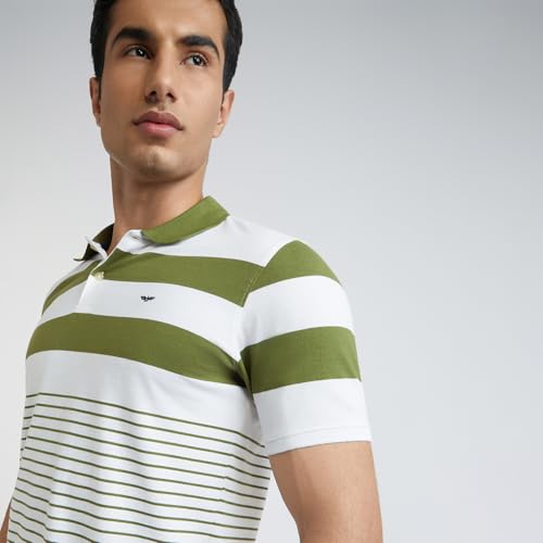 Image of Park Avenue Men's Cotton Regular Fit T-Shirt