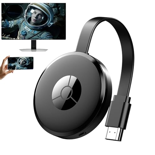 Koogold Koogold Wireless Display Adapter, 1080P Screen Mirroring Dongle, AirPlay/Miracast for Phone/PC/Tablet to HDTV/Projector/Monitor, No Built-in Apps