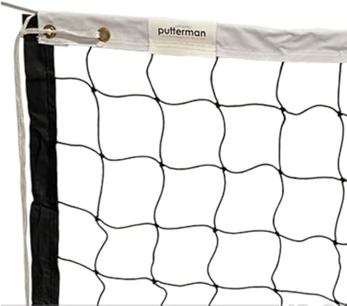 Putterman Volleyball Net (40” x 32) w Steel Cable