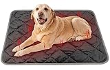 All--In Hundematte Waschbare Hundebett rutschfeste Hitzmatte (Grau, M)