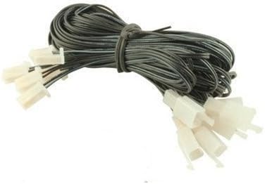 Miniatura 2 de 6 cables de extensión para 18 luces LED estroboscópicas Sinlge (3 en 1) y 54 LED estroboscópicas (9 en 1) para camión, barco, coche, luces