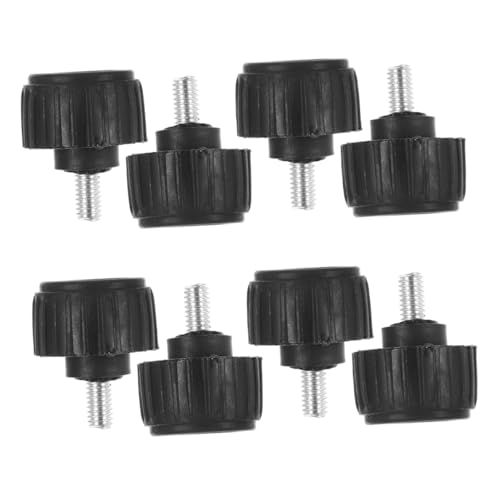 FUNOMOCYA 8pcs Scale Feet Replacement Latch Guard Plate Cover for Electronic Scale Easy Install Design