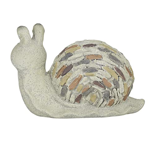 Deco 79 080059 Polystone Snail Indoor Outdoor Garden Sculpture thumb #4