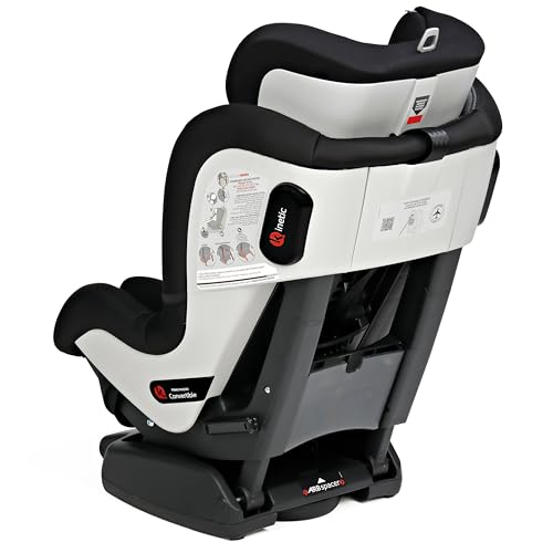 Image of PEG Primo Viaggio Convertible Kinetic - Reversible Car Seat - Crystal Black | Rear Facing for Children 5 to 45 lbs and Forward Facing for Children 26.5 to 65 lbs - Made in Italy