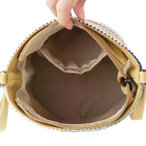Image of Cylindrical Crossbody Bag For Women