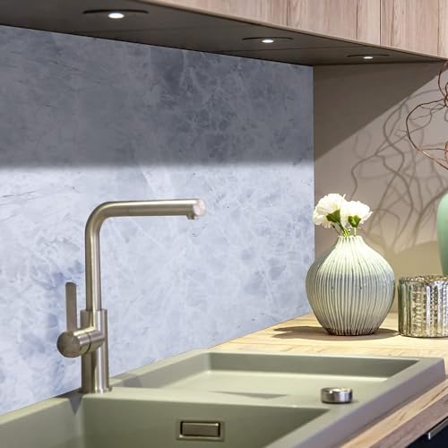 Image of Kuber Industries Marble Design Wall Sticker for Walls|Marble Pattern| Easy to Peel, Stick & Remove DIY Wallpaper|Suitable on All Walls|Pack of 1 Roll,60 cm x 500 cm