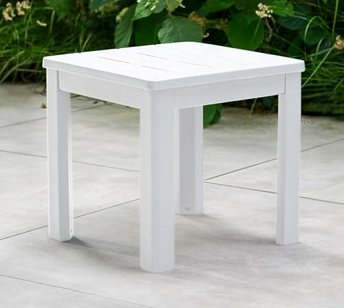Méridienne d'appoint d'extérieur blanc Keter pour optimiser les petits espaces - 2