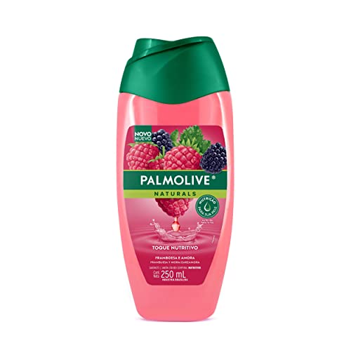 Palmolive Naturals, Toque Nutritivo, Framboesa e Amora, Sabonete Líquido, 250 ml