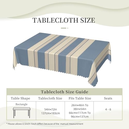 Nappe rectangulaire décorative à rayures de qualité supérieure pour buffet chic - 7