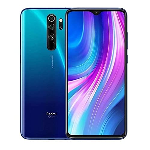 Xiaomi Redmi Note 8 Pro Smartphone, Dual Sim, 6 GB + 128 GB, Blu (azul océano)