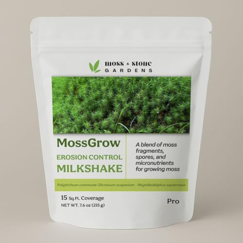 Erosion Control Moss Slurry - 15 sq ft Coverage