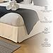 Utopia Bedding Queen Bed Skirt - Soft Quadruple Pleated Ruffle - Easy Fit with 16 Inch Tailored Drop - Hotel Quality, Shrinkage and Fade Resistant (Queen, Beige)