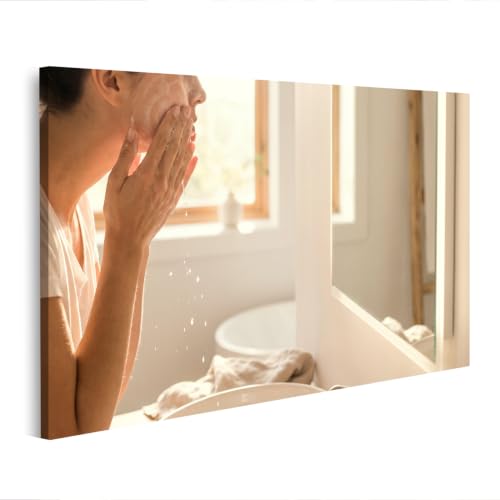 Impression sur toile Soins du matin doux déco pour amateurs bien-être