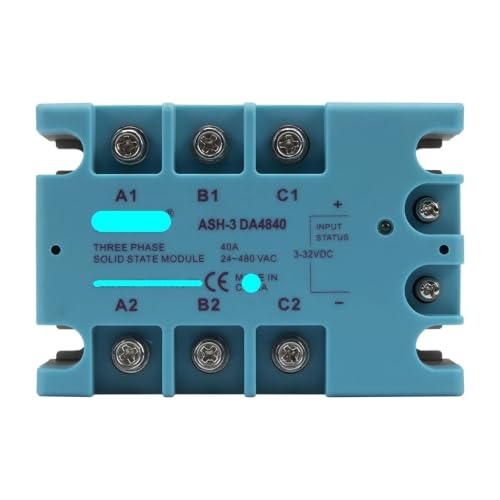 Relés de retardo de tiempo ASH-3 DA4840 con conmutación CC a CA 90-480VAC 3