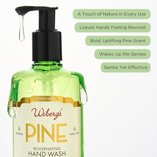 WIBERG'S Pine Hand Wash 300ml, Lime, 300 ml (Pack of 1) - Image 3
