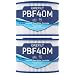 Grefilt 10-00282 Hot Tub Filter Compatible with Bullfrog Spa Filter, Wellspring 30 Coreless 10-00282, Pleatco PBF40M, 30 sq.ft. 2-Pack
