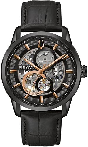 La cassa in acciaio inox argentato da 12,5 mm ha un diametro di 43 mm