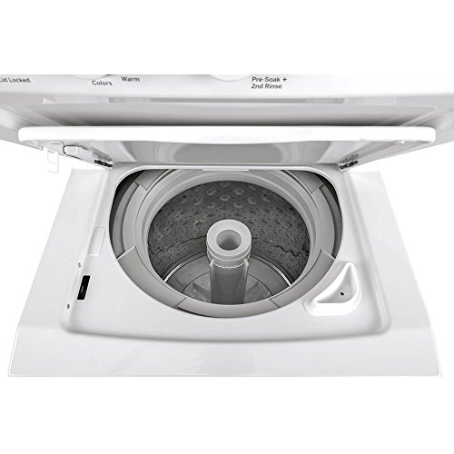 GE GUD24ESSMWW 24 Inch Electric Laundry Center with 2.3 cu. ft. Washer