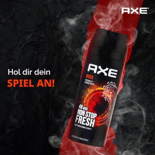 Axe AXB00151 Deodorant Spray Moschus, 150 ml – Ansicht 3