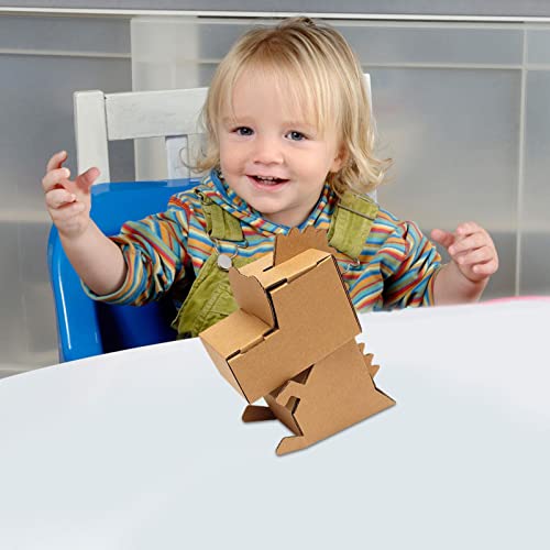 Papelão - Casa para Colorir Papelão | Paper Toys DIY Making, Crisp KT Board, Cultive Concentration,