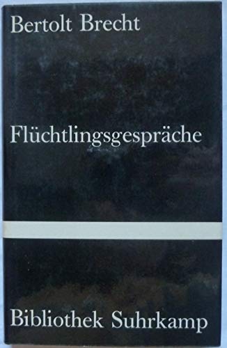 Flüchtlingsgespräche [German] B003DFFDRY Book Cover