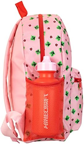 Minecraft Kids Backpack 4 Piece Set Pink