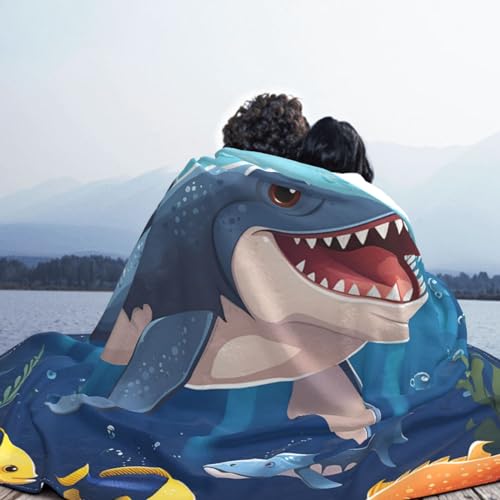 Couverture en micro-polaire plaid océan idée cadeau idéal - 7