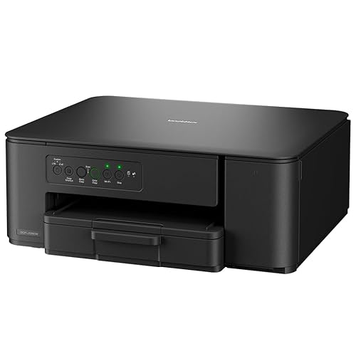 Brother DCP-J1260WE - Imprimante Multifonction 3 en 1 (Impression/Copie/Scan) - Jet d'encre Couleur - Wi-FI - Jusqu'à 16 Pages par Minute - compacte sans Fil - Eligible au Forfait Ecopro