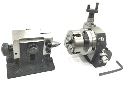 Table rotative inclinable 80 mm outillage indexation étau rond ER20 - 5