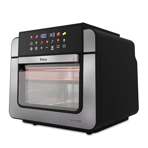 Air Fryer Oven Philco 15L Dupla Resistência 1800W PAF15B 127V