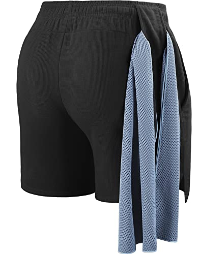 Image of NELEUS Men's Lightweight Workout Athletic Shorts with Pockets