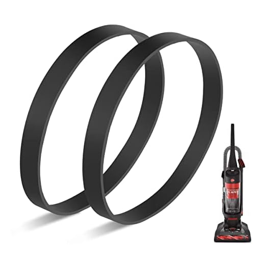 JEDELEOS Replacement Belts for Hoover WindTunnel XL Pet UH71105, UH71105DI, UH71107 and Windtunnel Max Capacity Pet UH71100, UH71120 Upright Vacuum (Pack of 2)