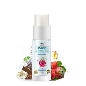 TNW-THE NATURAL WASH Baby Lip Balm For Nourishing Dry Lips For Kids Babies Age 0-10 Years, Winter Lip Balm With 12 Hour Moisturization With Shea Butter & Coconut Oil, 6g - Off White 42 41WNmrLTkzL. SL500 . SS300