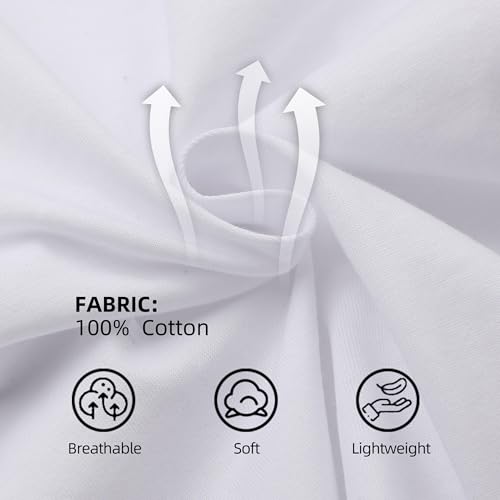 2 Pack Cotton Long Sleeve Tee Shirts Basic Crewneck T-Shirts for Boys/Girls/Toddlers Long-Sleeve T-Shirts2