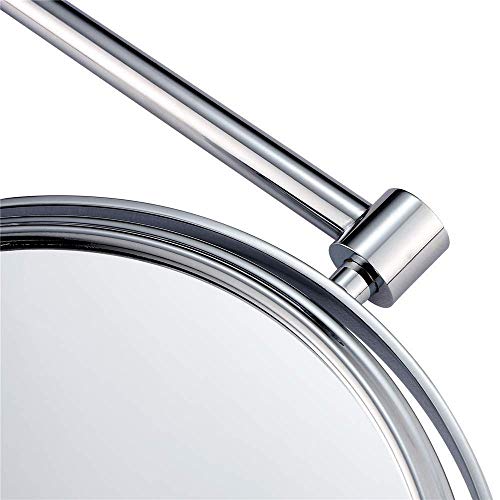 Miroir de vanité en laiton de qualité supérieure finition chrome brillant - 7